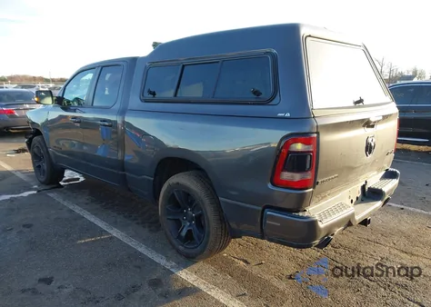 2020 Ram 1500 Big Horn Quad Cab 4X4 6'4 Box from USA, damaged, VIN 1C6SRFBT7LN251718